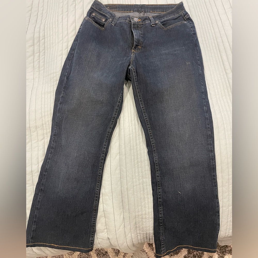Lee Cropped Riders Jeans - Slightly Shorter Style Than First Image